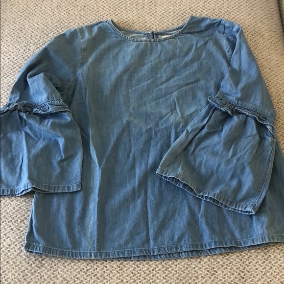 Denim Blouse - Picture 2 of 3